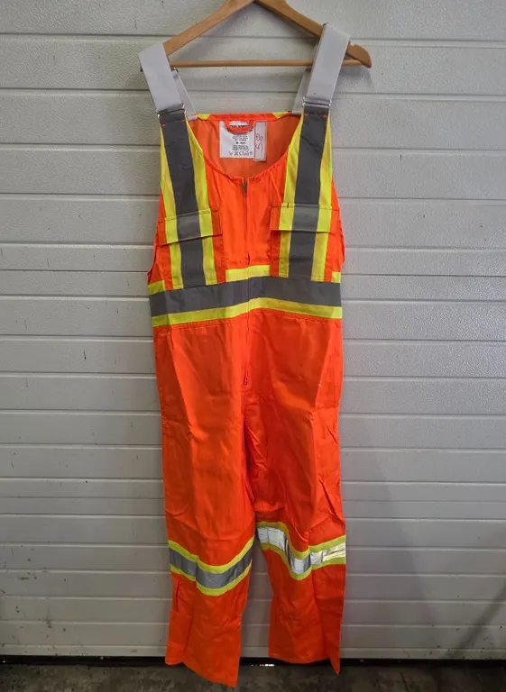 NEW High Visibility Orange Overalls – Medium