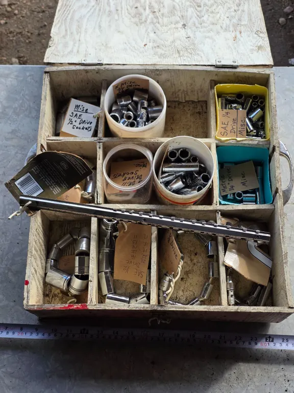Assorted socket sets