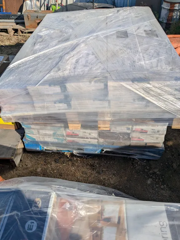 Large Pallet Lot of Mixed Laminate Flooring (7+8+12 boxes)