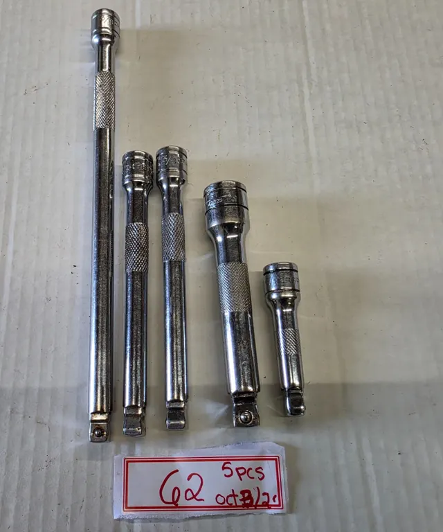 (5) Extension Bars, 3” to 10” Long