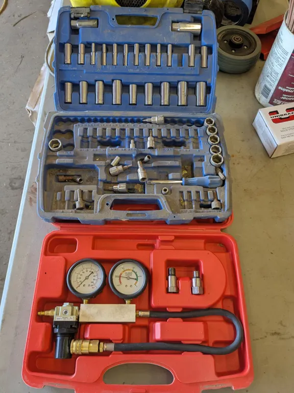 *OFFSITE* Partial Socket Set w/ Pressure Guage Assembly