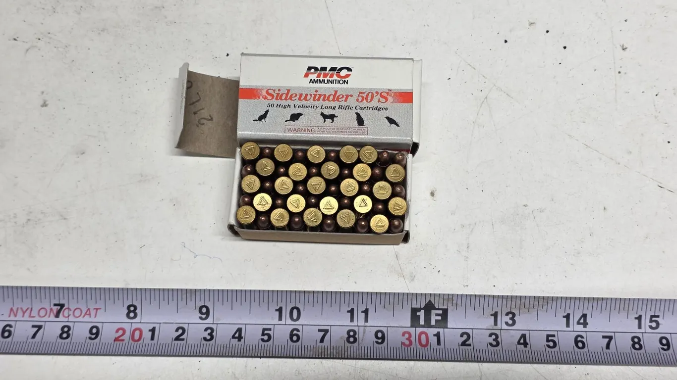 Full Box PMC Sidewinder 50’s .22cal Shells **PAL REQUIRED**