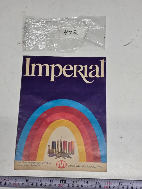 1977 Imperial Ammunition Catalogue