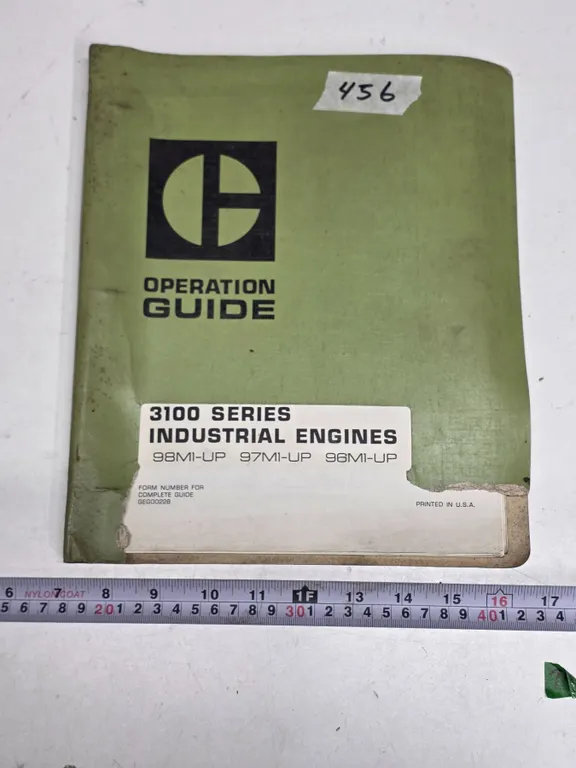 CAT 3100 Series Engines Operation Guide