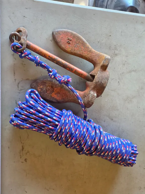 *OFFSITE* 20lb Boat Anchor & Rope