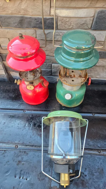 (3) Coleman Lantern Parts