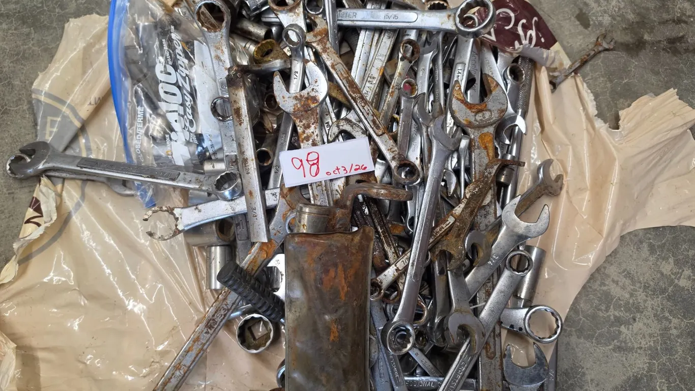 Lot of Assorted Wrenches and Sockets
