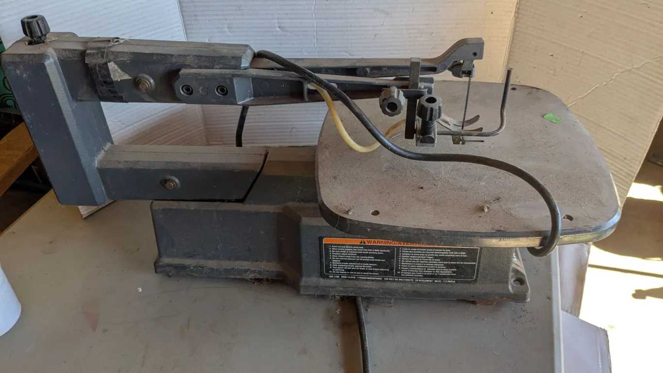 *OFFSITE* Craftsman 16” Scroll Saw – Working