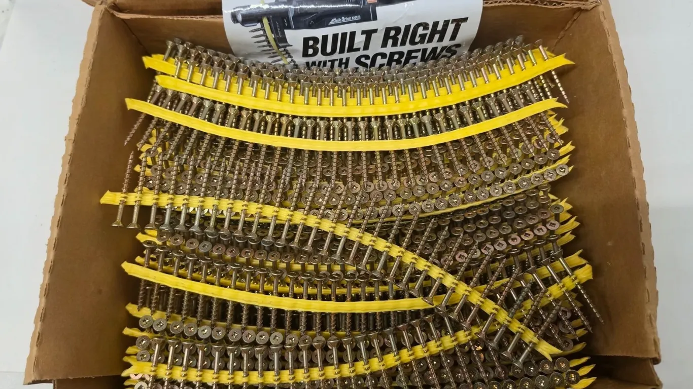Full Box Quick Drive Screws 2” #2 Square Drive