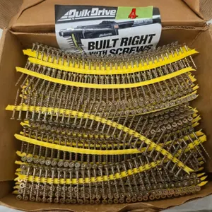 Full Box Quick Drive Screws 2” #2 Square Drive