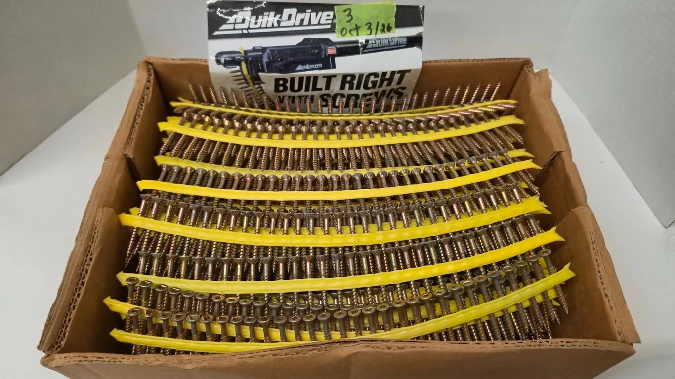 Full Box Quick Drive Screws 2” #3 Square Drive