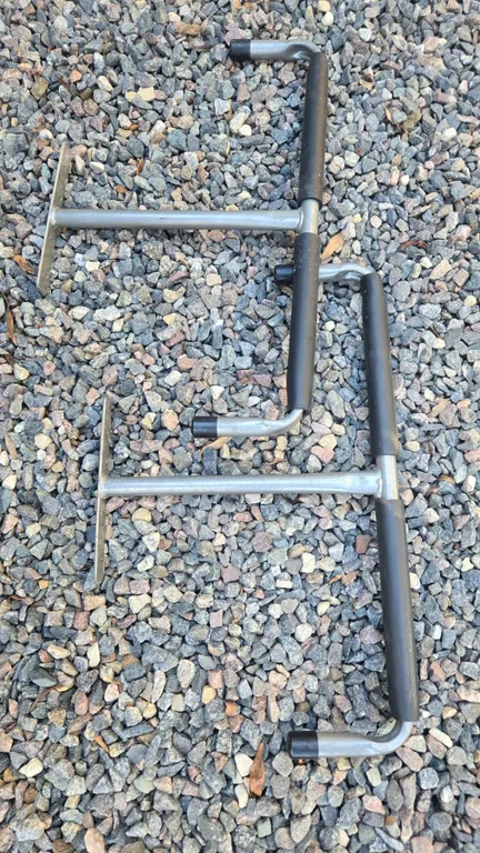 Pair of Aluminum Bicycle Ceiling Hangers, 22” Wide