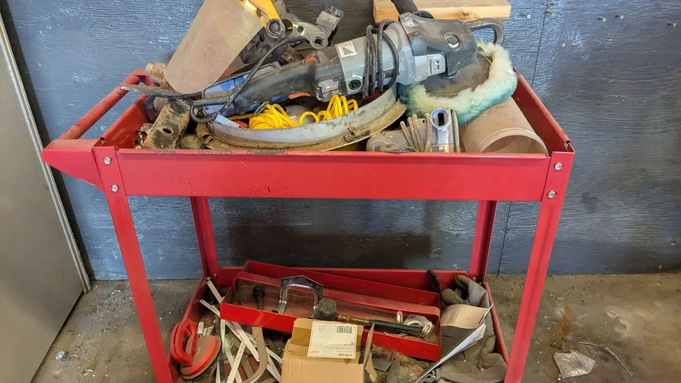 *OFFSITE* Tool Cart w/ Assorted Tools - 33”x 16”x 30”h
