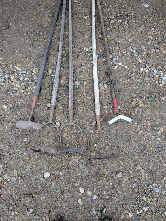 (5) Weed Scrapers