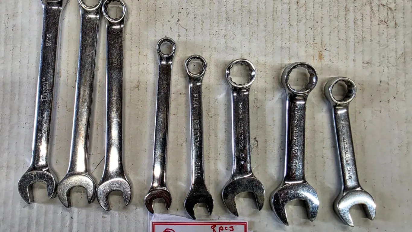 (8) Chubby Ratcheting Wrenches
