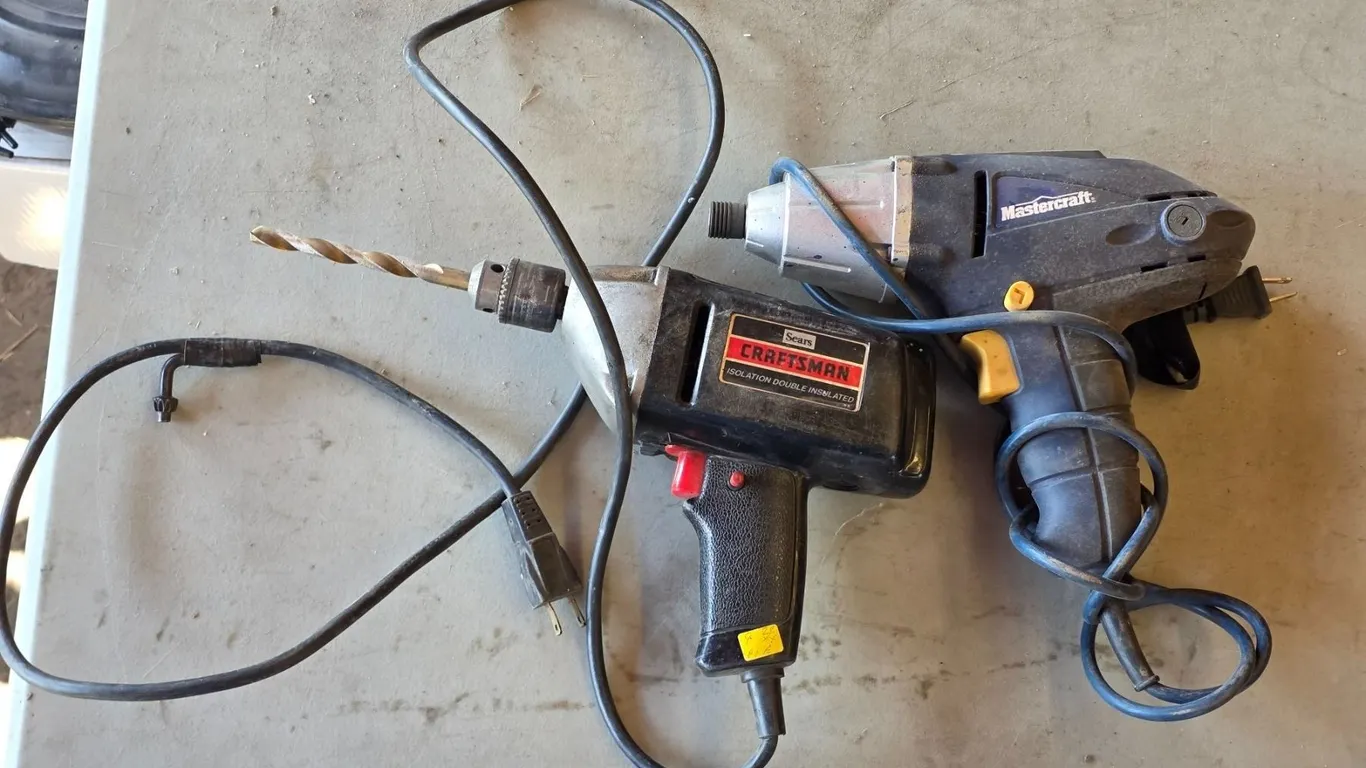 *OFFSITE* Mastercraft Impact & Corded Drills