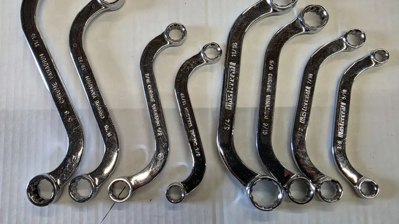 (8) Specialty S & C-Wrenches (Mastercraft)