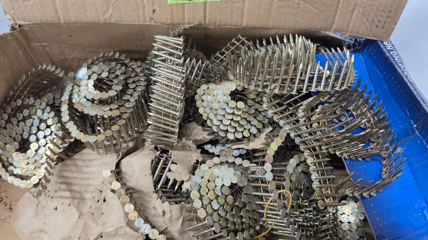 1 ¼” Roofing Nails – Used Box