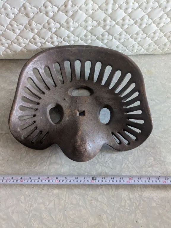 Cast Iron Tractor Seat