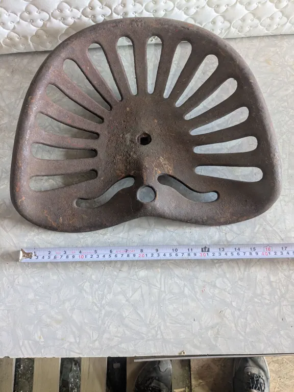 Cast Iron Tractor Seat