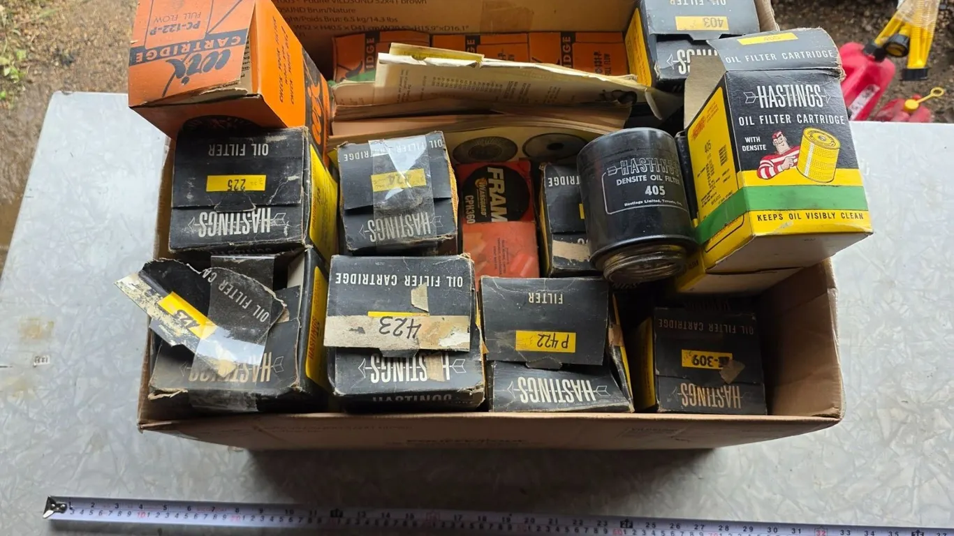 Various oil filters