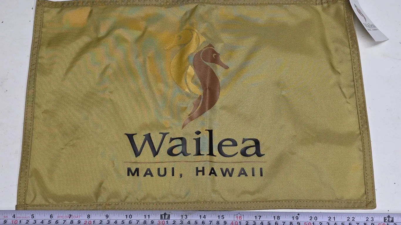 Wailea Maui Hawaii Golf Pin Flag