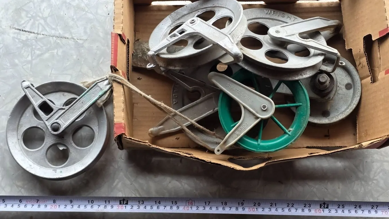 Aluminum pullies