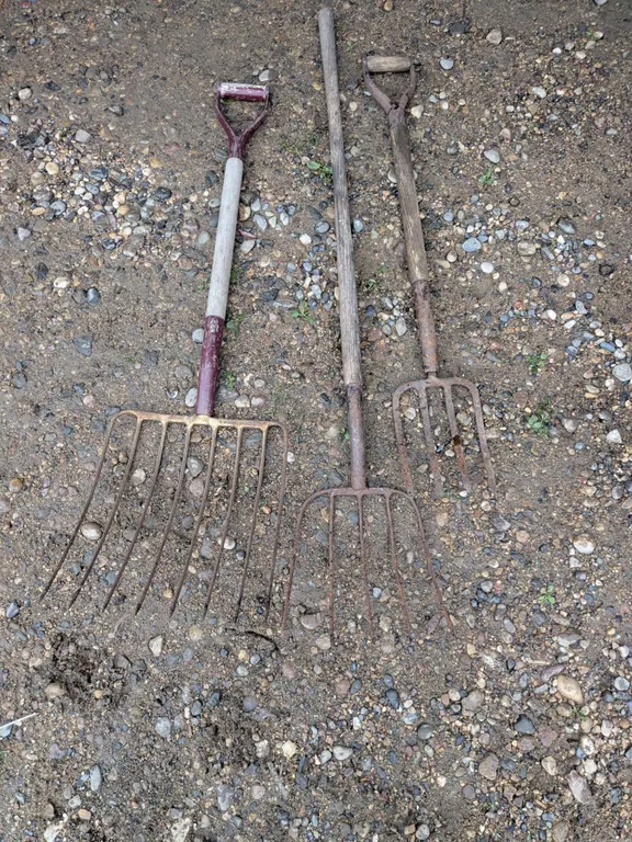 Garden Fork, Hay Fork, Manure Fork