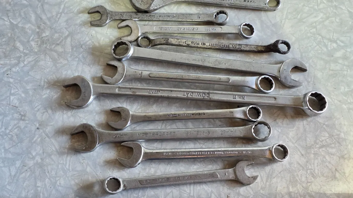 Assorted Wrench Lot