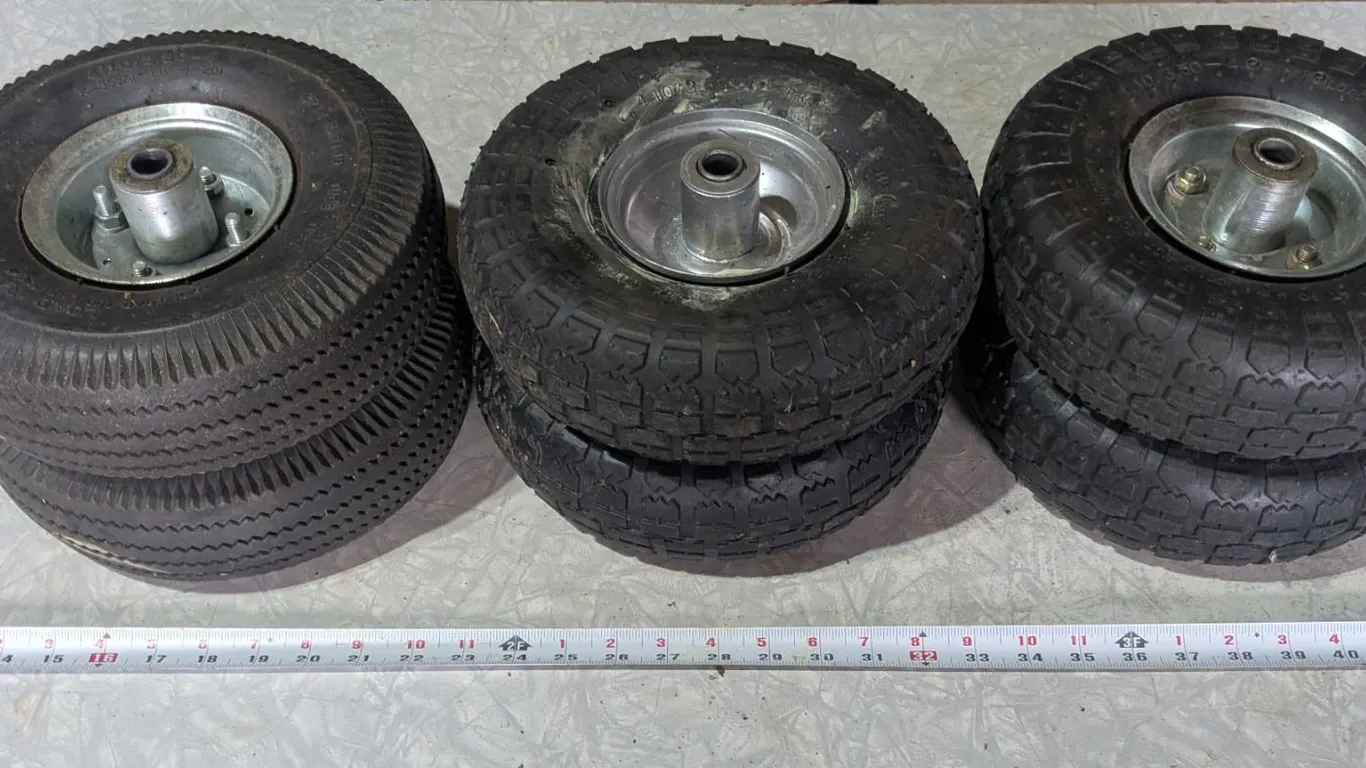 (6) Utility Wheels – 4.10/3.5-4