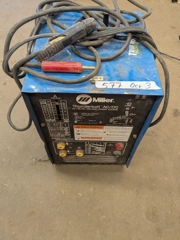 *OFFSITE* Miller “Thunderbolt” Arc Welder