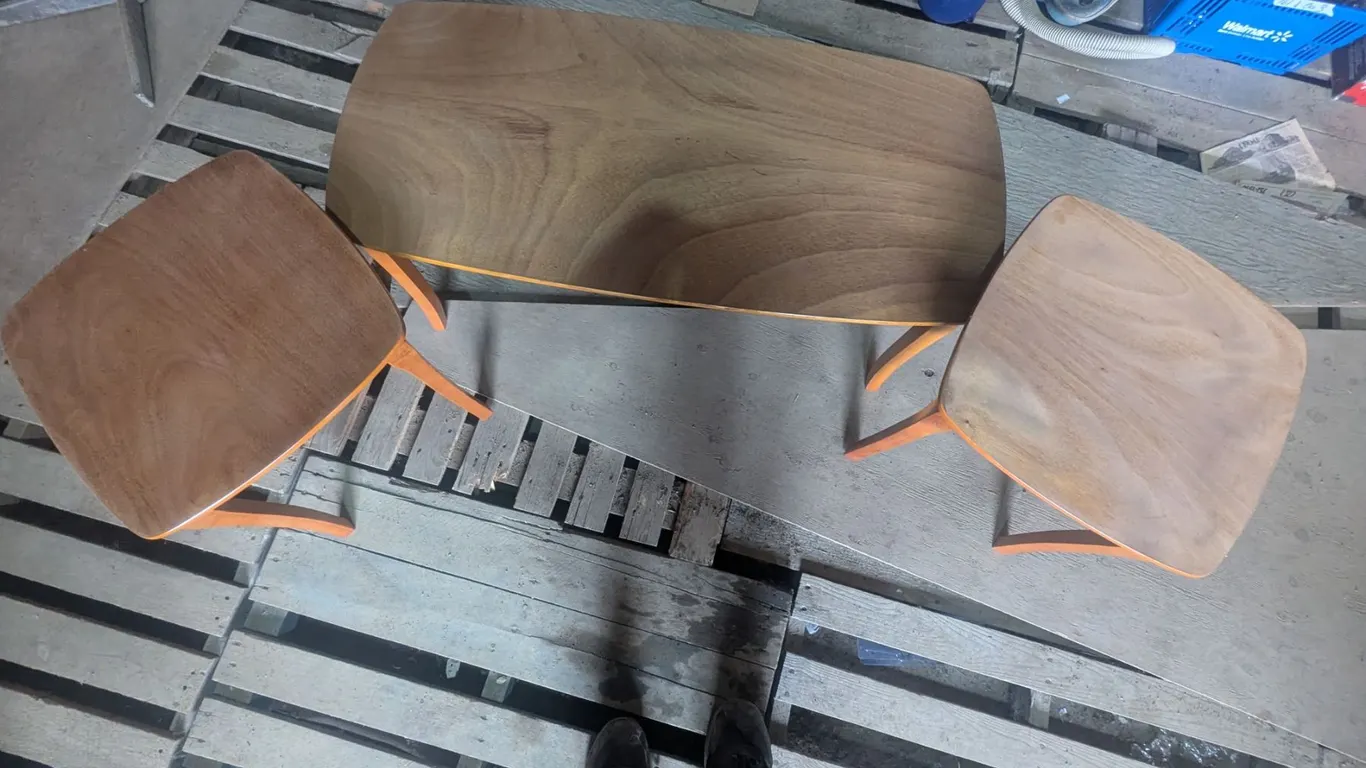 Coffee Table (20”x 42”x 18”) & (2) End Tables (18”x 18”