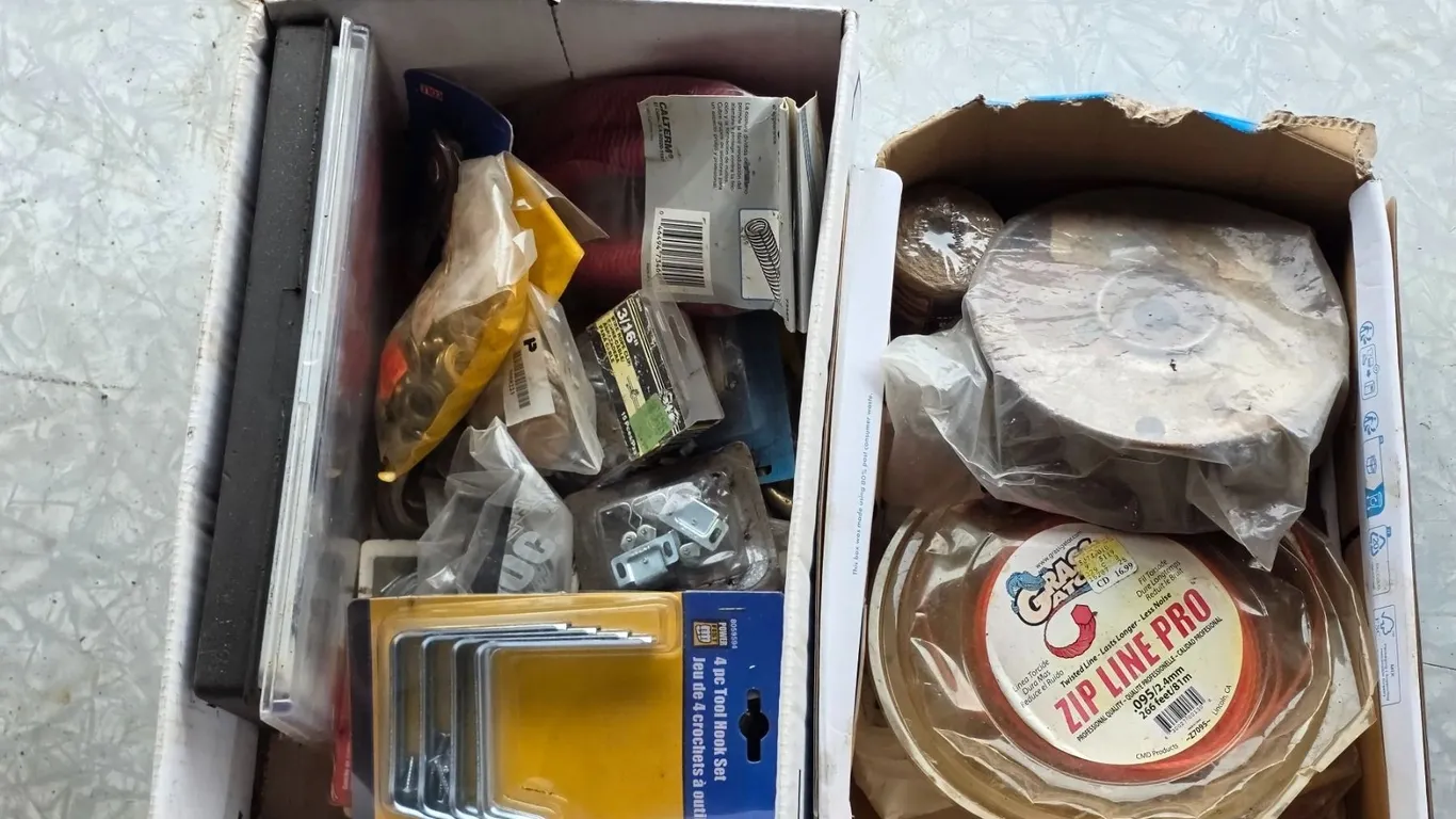 Lot of various hardware