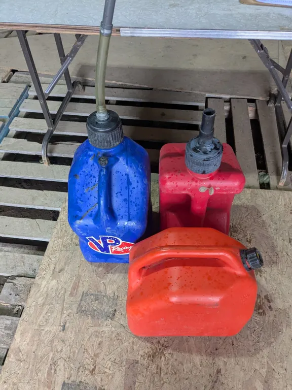 (3) 5-gal Fuel Cans