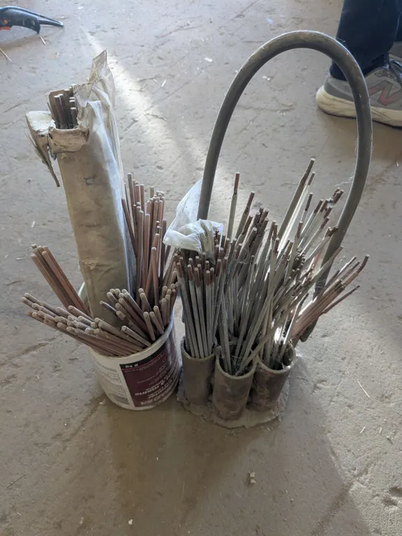 *OFFSITE* Assorted Welding Rods & Carrier