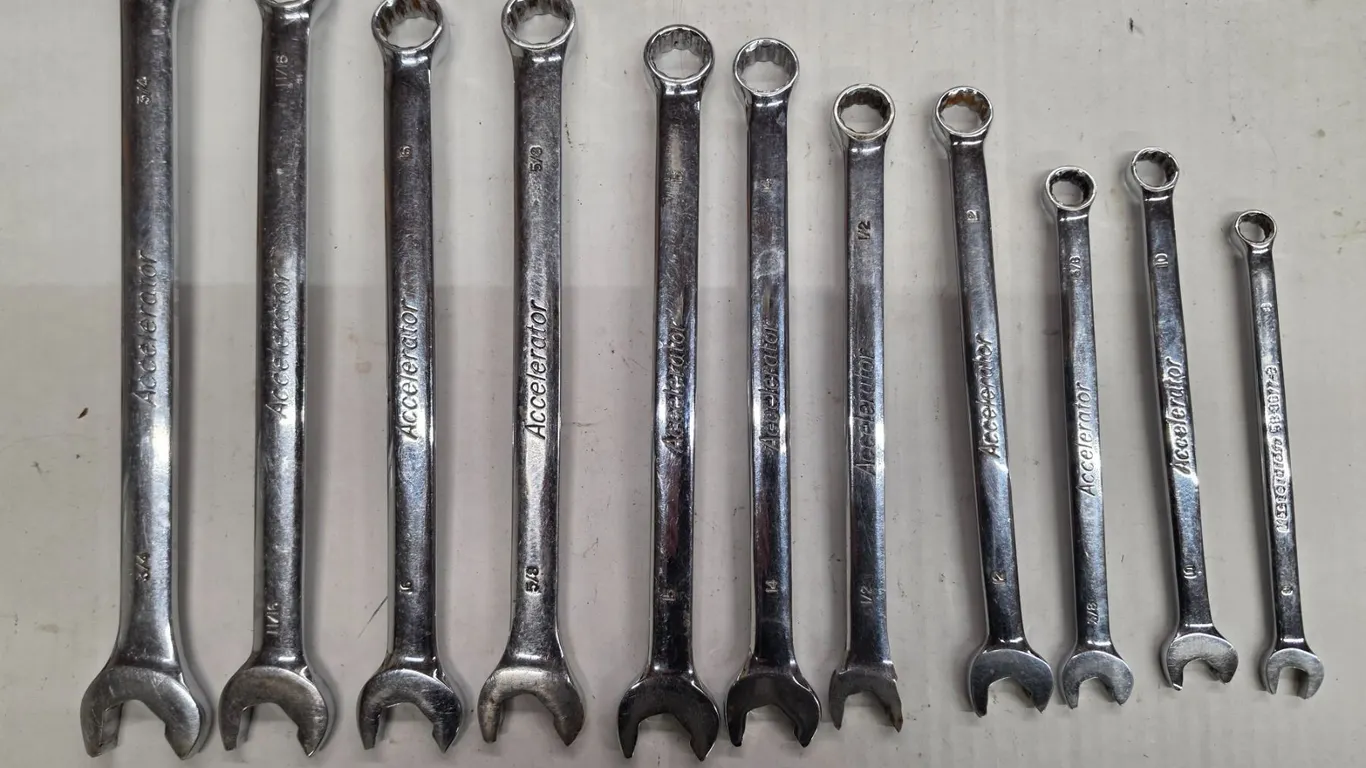 (11) Accelerator 12-point Wrenches, Assorted Sizes