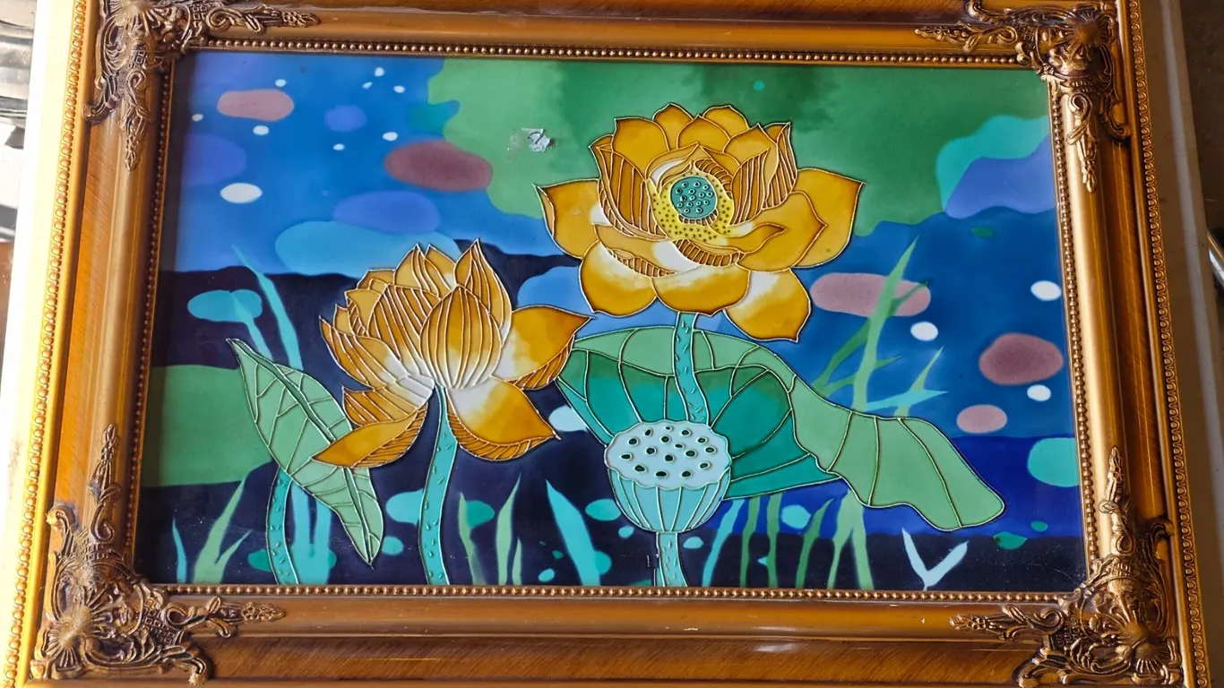 *OFFSITE* Chalkware Picture – 27”x 18”