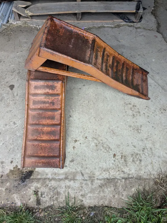 (2) Steel Car Ramps