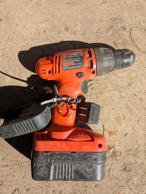 Black and decker rechargable drill