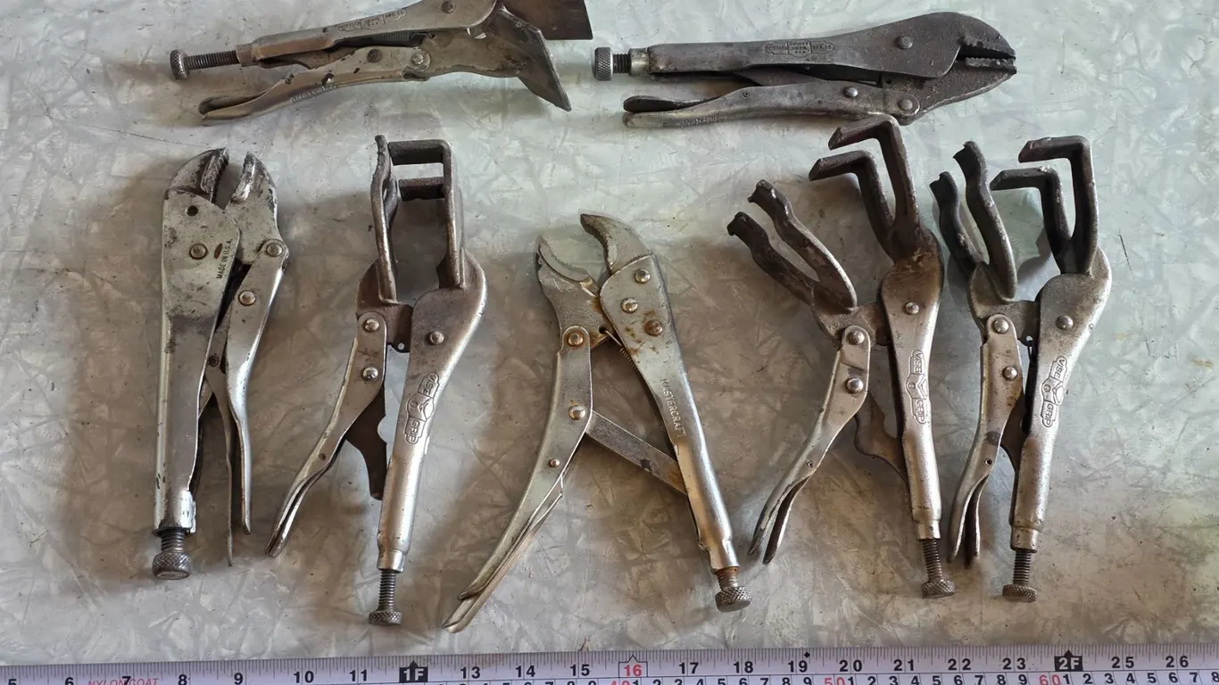 Asst. Vice Grip Lot
