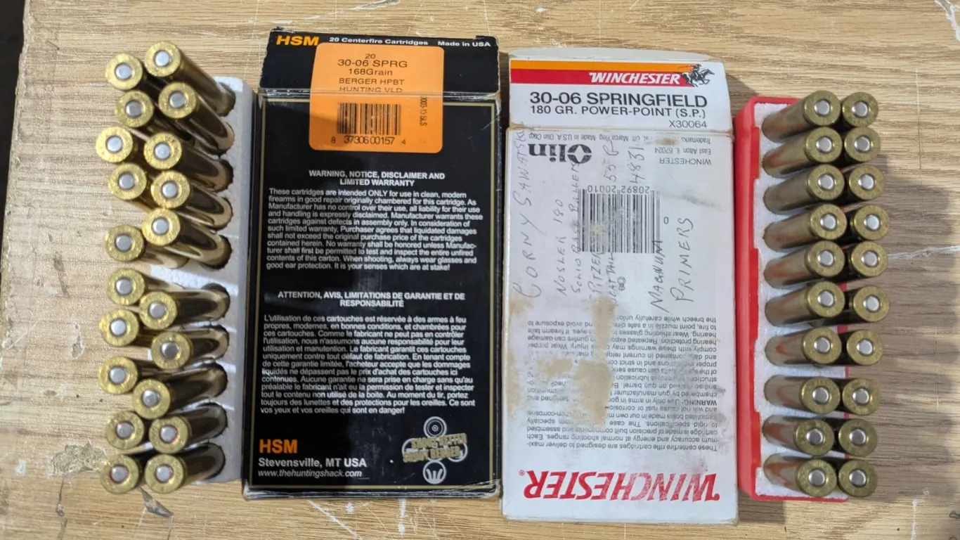 (40) 30-06 Mixed Ammunition Lot