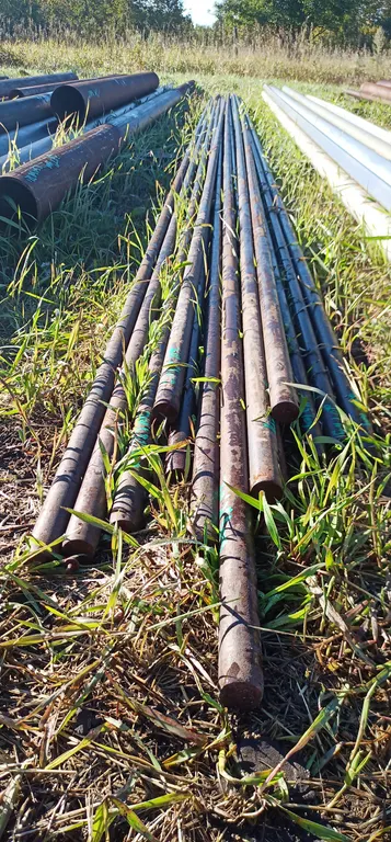 Solid steel round bar