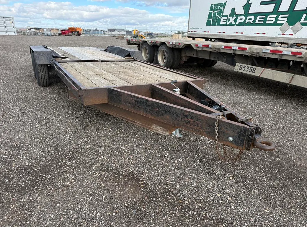 2004 Homebuilt Tandem Tilt Deck Trailer