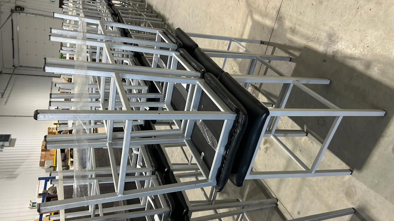 Black Vinyl Counter Stool - Must Take 6 Times the Bid Price