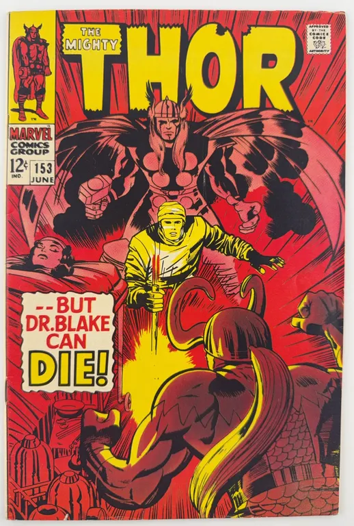 Mighty Thor #153 Marvel 1968