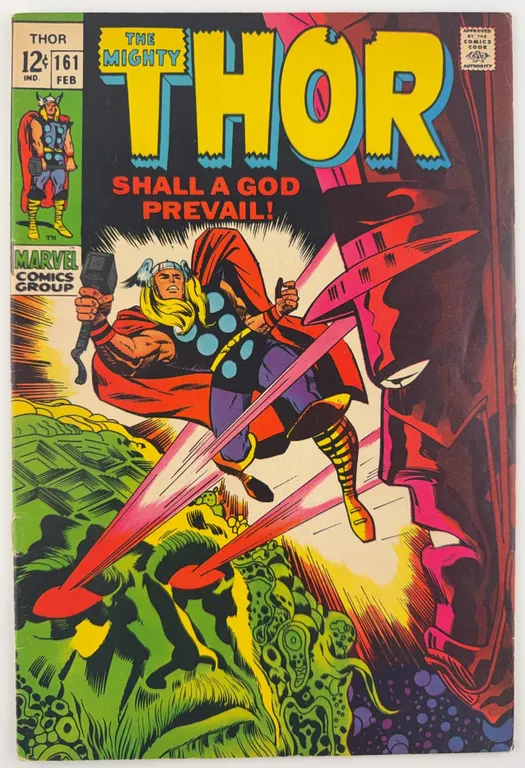 Mighty Thor #161 Marvel 1969