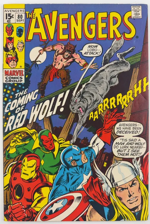 Avengers #80 Marvel 1970