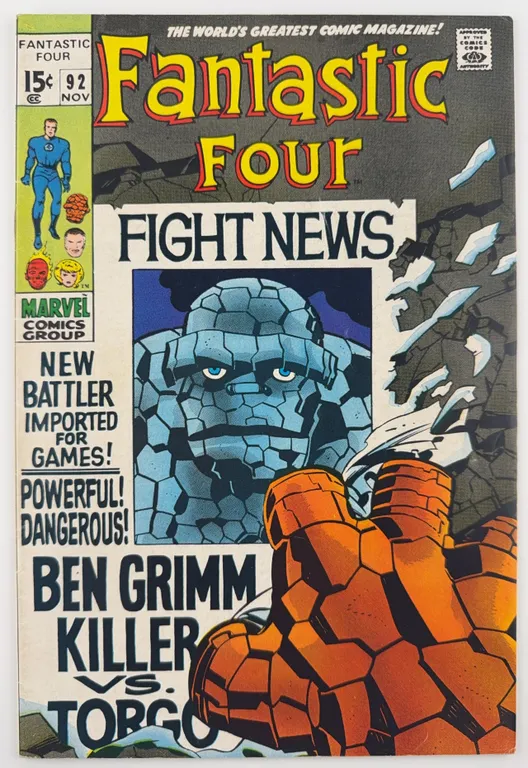 Fantastic Four #92 Marvel 1969
