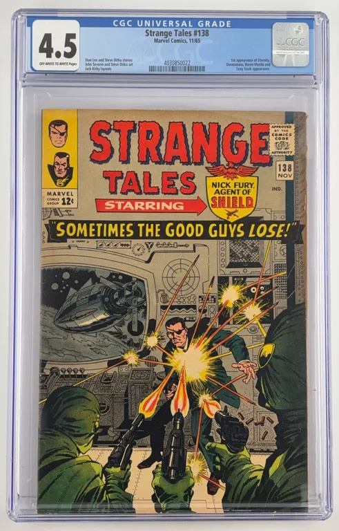 Strange Tales #138 CGC 4.5 Marvel 1965