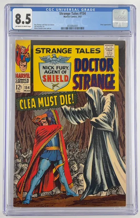 Strange Tales #154 CGC 8.5 Marvel 1967